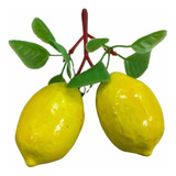 Limão Siciliano Artificial Para Porta Guardanapo Kit C/ 14