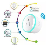  Conector Wifi Smart Plug Temporizador Inalámbrico 