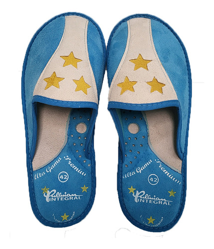 Pantufla Argentina Campeon 3 Tres Estrellas