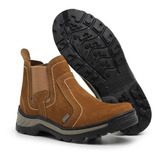 Bota Botina Coturno Adventure Couro Legitimo 4ssss Top