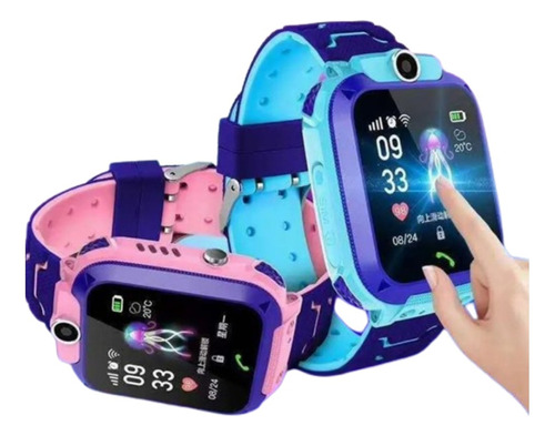 Relógio Smartwatch Inteligente Infantil Menina Menino Gps