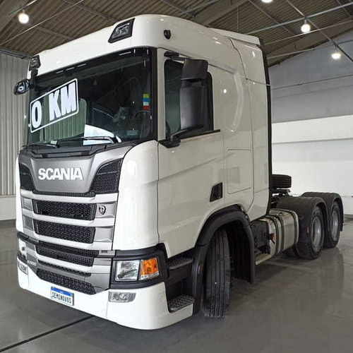 SCANIA R 500, 6X4, 2021 ZERO KM - COM BOMBA HIDRÁULICA