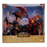 Pack Dragones Red Highland & Black Proto Warcraft Mcfarlane