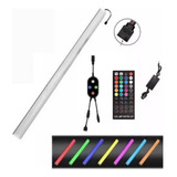 Barra Luz Led Rgb 50 Cm Audioritmica Bluethoot Musica Dj