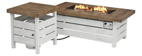 Fogata Y Mesa Ceramica,122cm,cobertor De Tanque, Inoxidable