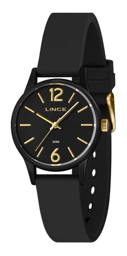 Relógio Lince Feminino Preto Analógico Lrcj163p33 P2px