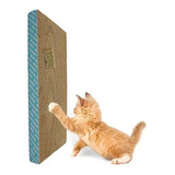 Rascador De Carton Para Gatos Con Catnip Hierba Gatera