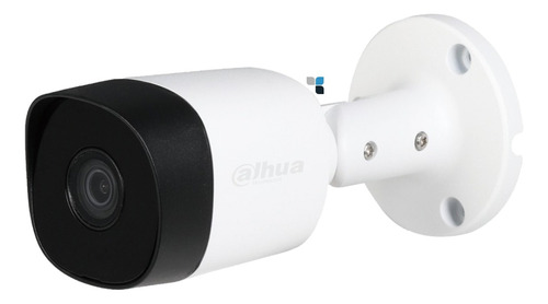 Camara Bullet Dahua 2mp Hdcvi. 2.8mm 93°. Ir 20mts. 4 En 1 Color Blanco