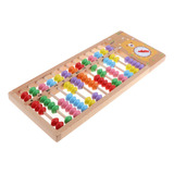 Colorful 13 Digit Brinquedo De Madeira Cálculo Abacus