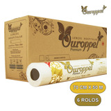 Papel Lençol Maca Hospitalar Premium 6 Rolos 70 Cm X 50 M