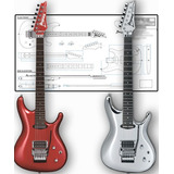 Plano Para Luthier Ibanez Joe Satriani Series (escala Real)