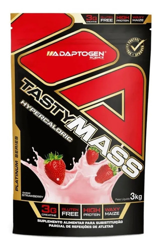 Tasty Mass Hipercalórico 3kg - Adaptogen Science