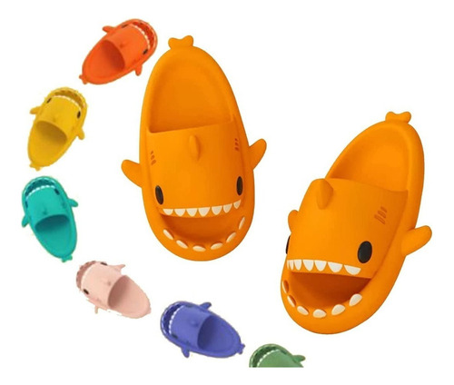 Shark Slides - Pantuflas For Adultos, Hombres Y Niños