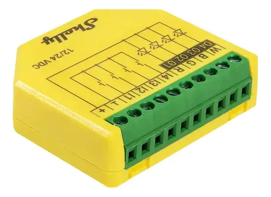 CONTROLADOR LED SHELLY PLUS RGBW PM