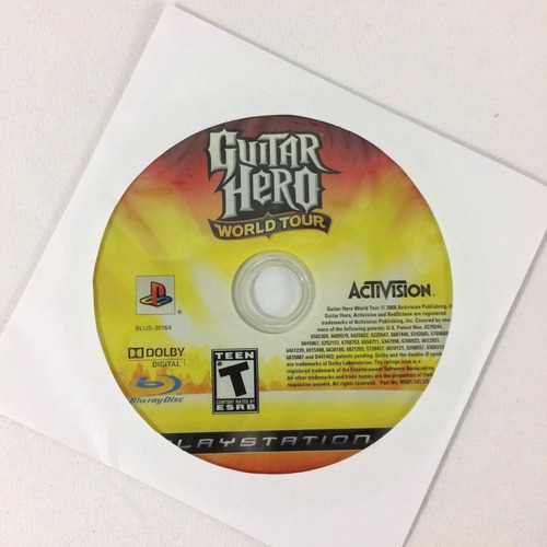 Guitar Hero World Tour Original Usado Para Ps3 Blakhelmet C