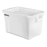 Caja Tote Con Tapa Rubbermaid Commercial Brute 20 Galones 