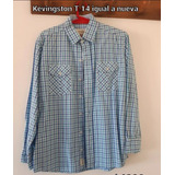 Camisa Kevingston Talle 14 Un Solo Uso,  Impecable!!