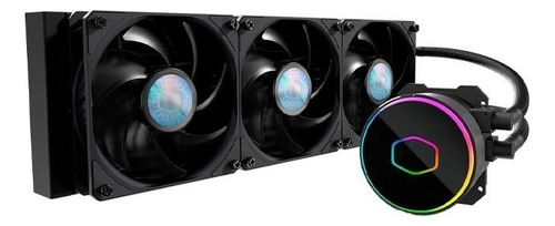 Cooler Master Cpu Water Cooling Ml360 Vivid Display Acuario Led Rgb