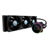 Cooler Master Cpu Water Cooling Ml360 Vivid Display Acuario Led Rgb