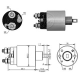 Solenoide O Automatico Agrale Tractor 4230 12v Zm 6485