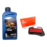 Kit Service Honda Wave 110 New Elf 20w50 + Filtro Aire Wega