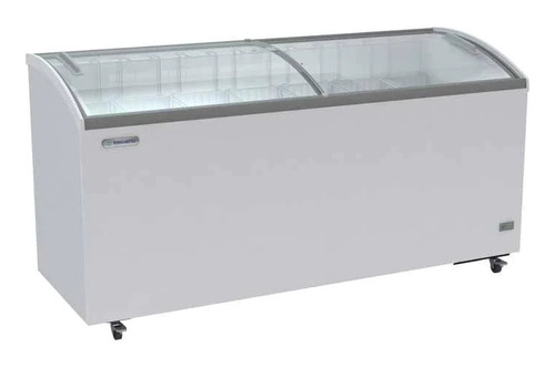 Congelador Cristal Curvo Comercial Metalfrio Chc600 Paletero