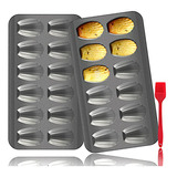 Madeleine Pan, Paquete De 12 Tazas Forma Oamceg 2 Heavy Duty