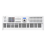 Keylab 61 Mkii Teclado Midi 5 Octavas Sensitivo Aftertouch Color Blanco