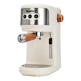 Cafetera Portátil Gemilai Crm3023 Semi Automática Blanca Expreso 120v