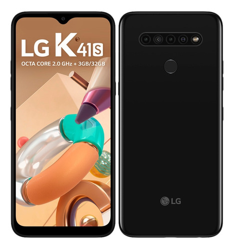 LG K41s 32 Gb Preto 3 Gb Ram R$ 600