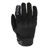 Guantes Moto Microfibra Cuero Mac Street Negro Pr