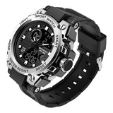 Relógio Masculino Digital Esporte Robusto Pulseira Silicone