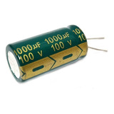 5 Pzas Capacitor Electrolítico 1000uf 100v