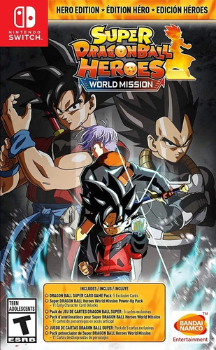Super Dragonball Heroes World Mission Para Switch Ade