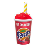 Lipsmackers Lip Balm Coke Cup - Fanta Strawberry 0.26oz