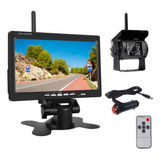 Kit De Camara De Respaldo Y Monitor Inalambrico Para Coche,