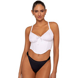 Tanga Brigitte 618 De Microfibra C/ Elastico Regulable