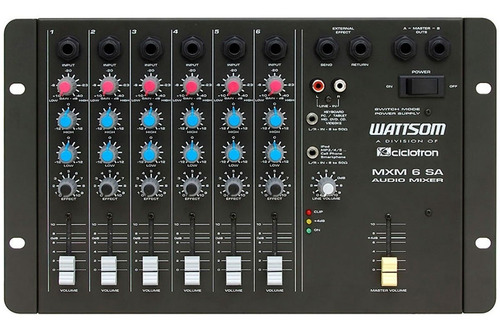 Wattsom / Ciclotron - Mxm 6 Sa ¨¨ Mesa De Som 6 Canais