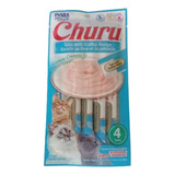 Churu Premio Cremoso C/atún Gatos 4 Tubos 56 Gr Taurina