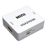 Convertidor Vga/hdmi  - Tu Pc Vga A Led Tv/proyector Hdmi