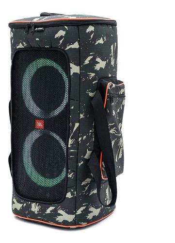 Bolsa Case Bag Jbl Partybox 100 Espumada Camuflada Premium