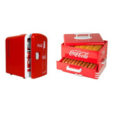 Coca-cola Classic Coke Bottle 4l Mini Refrigerador Con