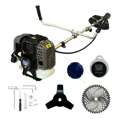 Desbrozador Desmalezadora 52cc Gasolina Blackwiro Power Hunt incluye accesorios y hilo de 15 metros | Meses sin interés