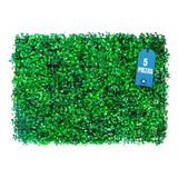 Muro Verde Follaje Artificial Sintético 5 Pzs
