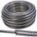 400m Cable Acero Recubierto Pvc Tendedero Tender Colgar Ropa