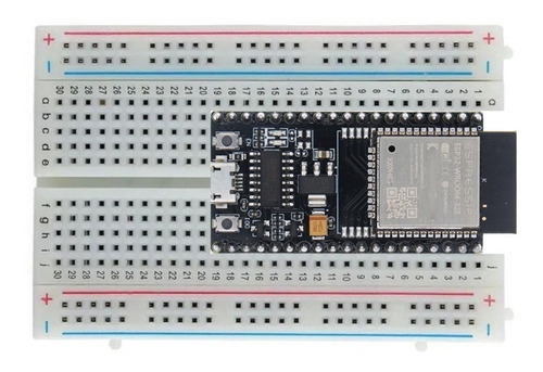 Esp32 Wroom Wifi Bt 240mhz Ch340g 38 Pines + Protoboard 830