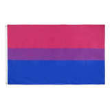 Bandeira Lgbt Bissexual 150cm X 90cm Alta Qualidade Envio Hj