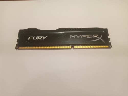 Memoria Ram Hyper Fury Gamer Color Negro  4gb Ddr3