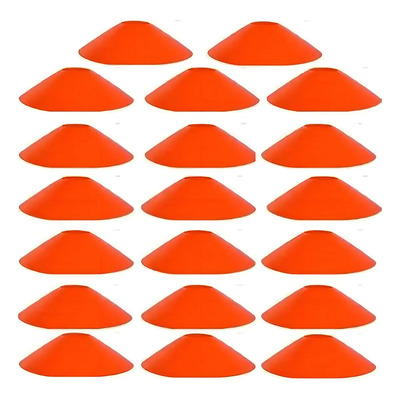 Conos Plásticos Naranja Rev Sports con Ranuras Paquete 20 Unidades | MercadoLibre