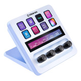Elgato Usb-c Stream Deck + Audio Mixer Y Consola Blanca